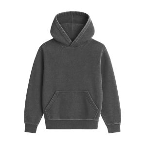 WORN BLACK - HEFTY HOODIE
