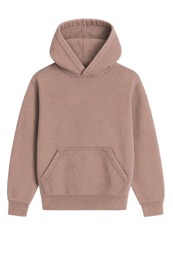 WORN TAUPE - HEFTY HOODIE