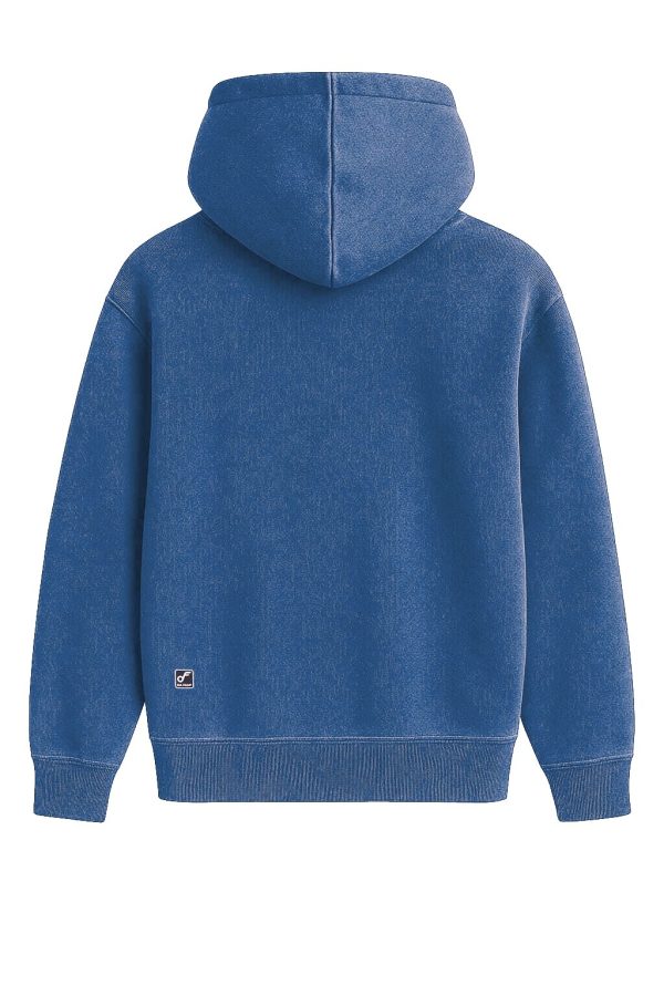 WORN NAVY - HEFTY HOODIE - Image 2